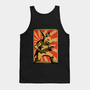 Armadillo Soldier Tank Top